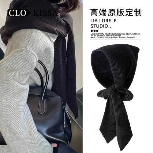 帽子围巾一体巴拉克拉法帽子