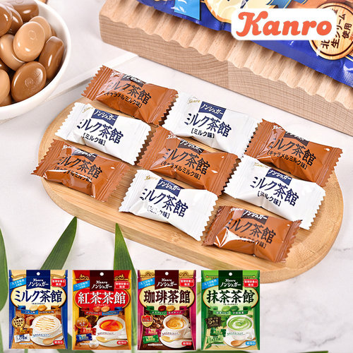 日本甘乐茶馆0砂糖咖啡牛奶糖