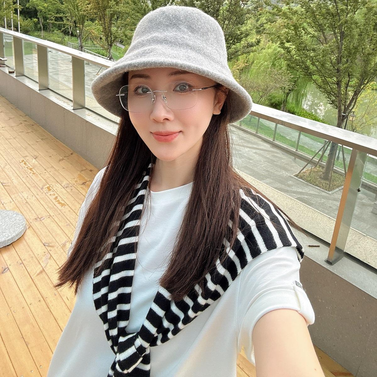 【米粒定制】LJGOOD无边框纯钛防蓝光眼镜手机电脑护目镜1801