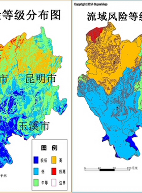 ArcGIS地图地铁公交线路站点生产力NPP夜间灯光土地利用数据shp