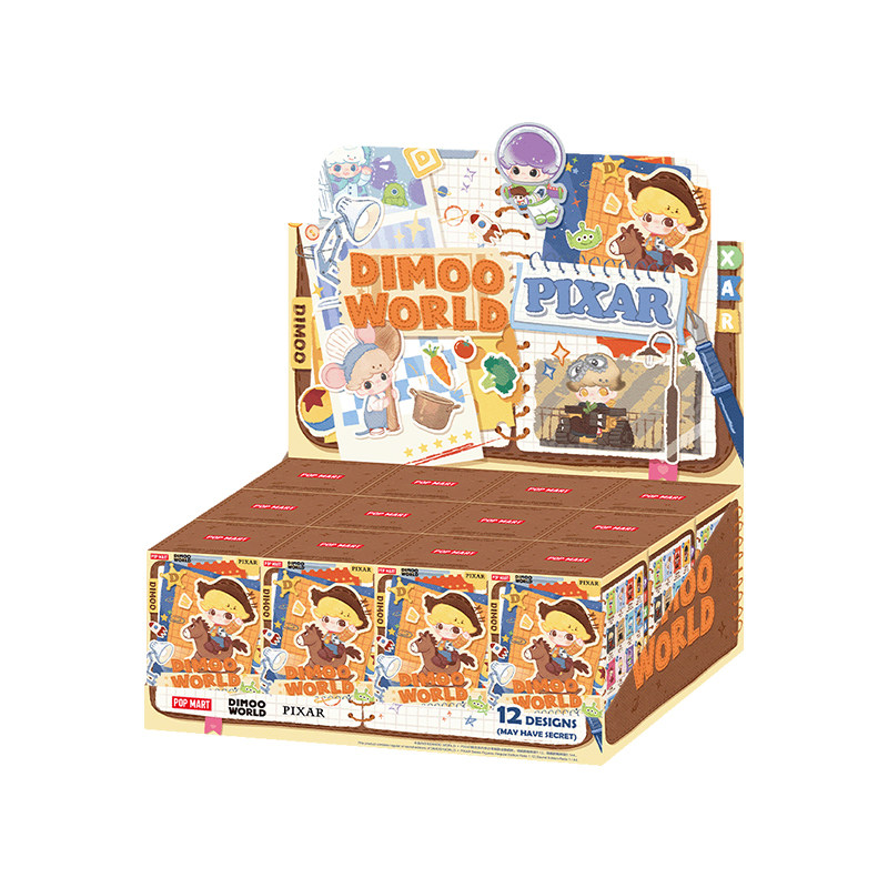 thumbnail for Pre-sale POPMART DIMOO WORLD × PIXAR co-branded figurine blind box gifts