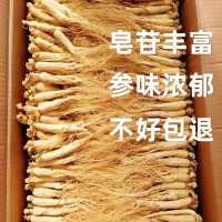 50支人参干参人参白参生晒参煲汤材料泡水泡酒滋补药材批发商用