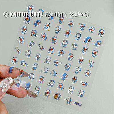 可爱哆啦A梦贴纸防水手账装饰