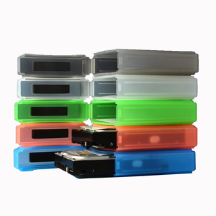 ADIDT电脑3.5寸硬盘保护盒pp盒硬盘收纳盒子抗压防震 原装 包邮
