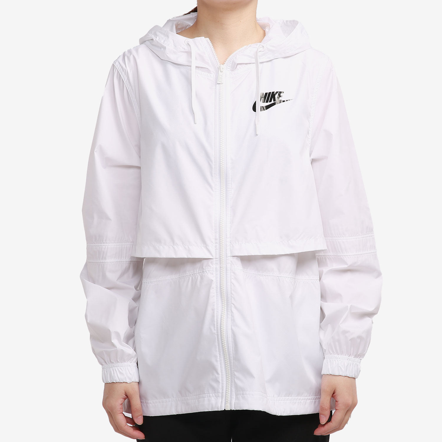 Nike/耐克正品女子连帽夏季休闲薄款运动夹克外套 AJ2983-101