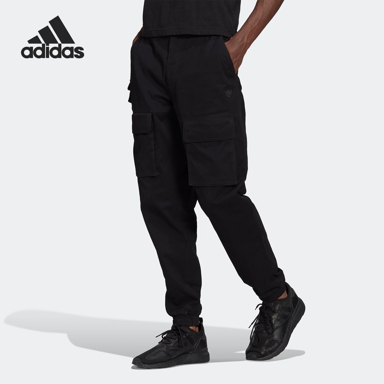 阿迪达斯三叶草男子运动休闲长裤