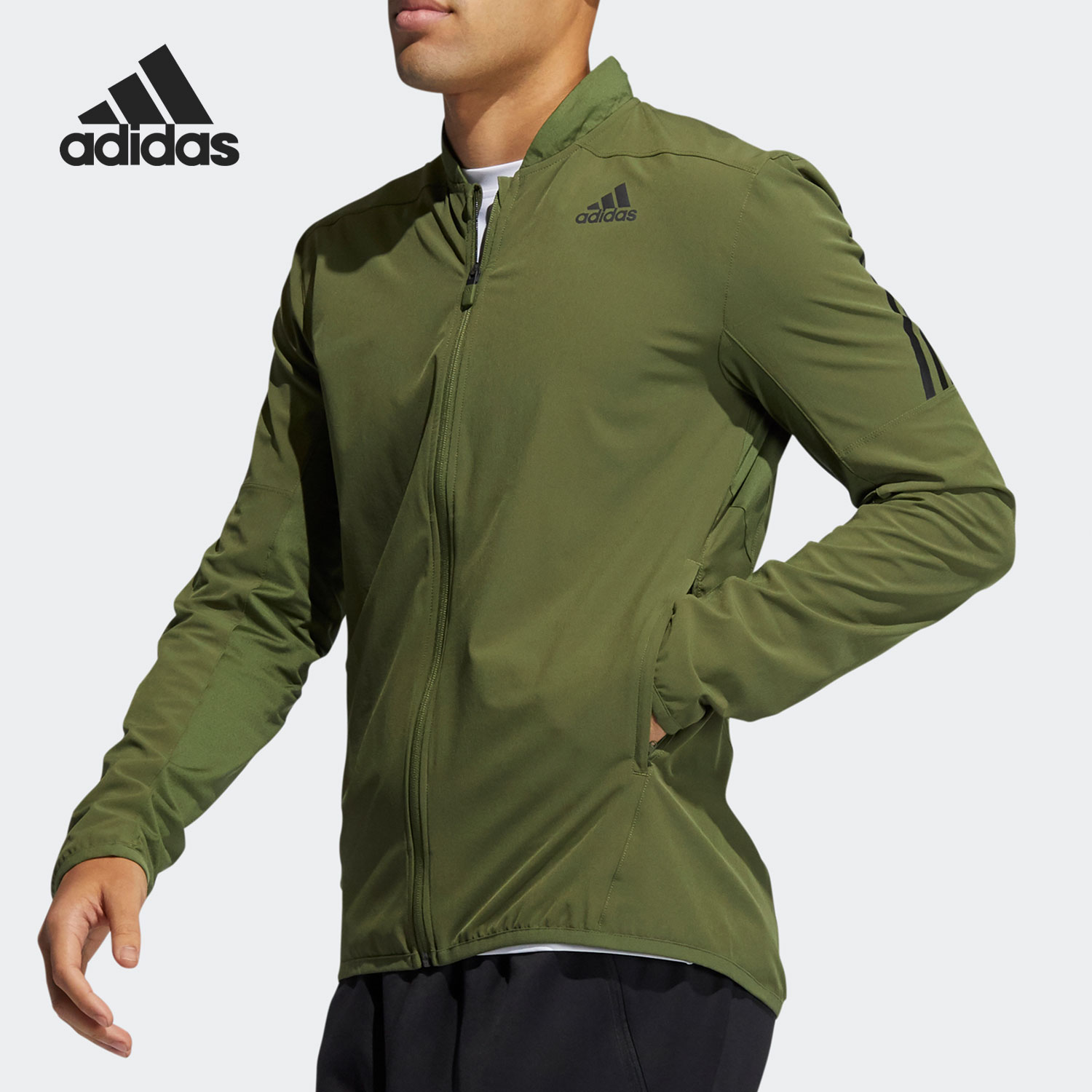 Adidas/阿迪达斯健身夹克外套
