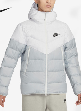 Nike/耐克正品冬季连帽保暖男子运动羽绒服DV0754-100