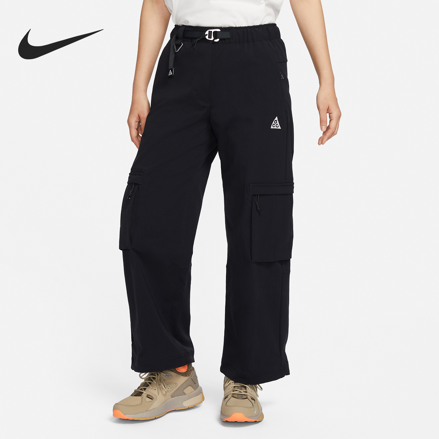 耐克正品女士梭织长裤