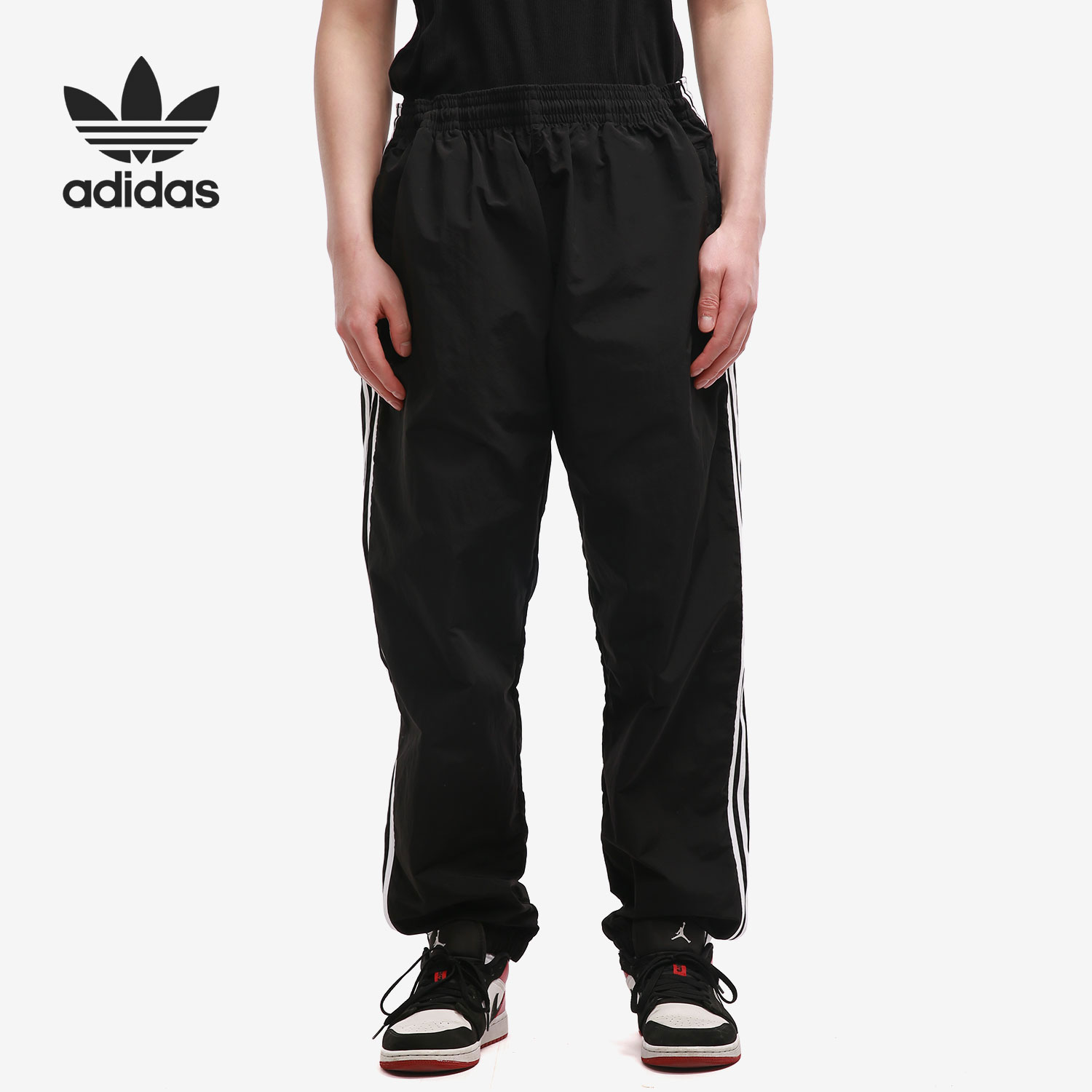 Adidas/阿迪达斯正品 新款三叶草春秋男子休闲运动长裤FM1536