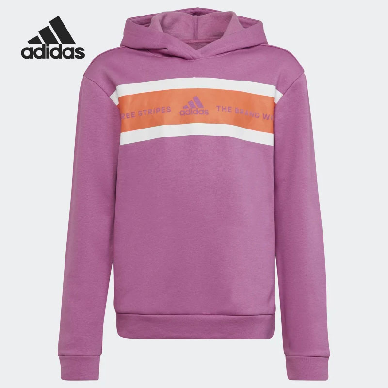 阿迪达斯大童运动休闲卫衣