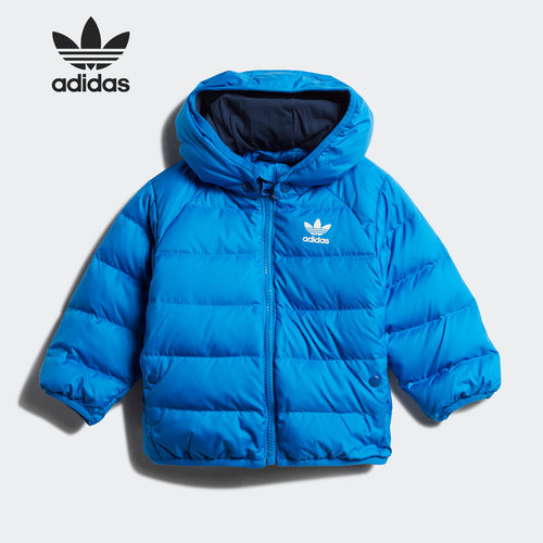 Adidas/阿迪达斯正品三叶草 JACKET 婴童冬季鸭绒羽绒服ED7675