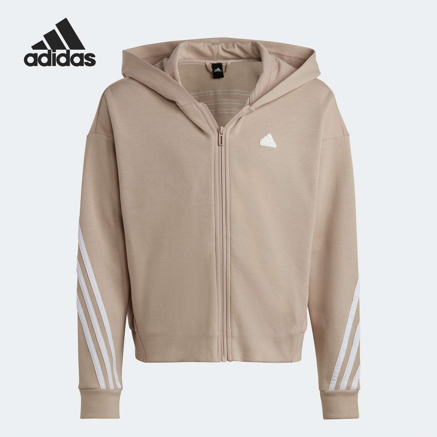 Adidas/阿迪达斯正品春新款大童运动连帽夹克外套H44669 童装/婴儿装/亲子装 普通外套 原图主图