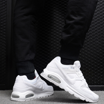 Nike/耐克正品AIR MAX COMMAND LEATHER男气垫运动小白板鞋749760