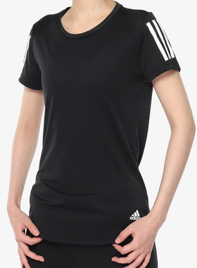 新款Adidas/阿迪达斯正品OWN THE RUN TEE 女子跑步短袖T恤DQ2618