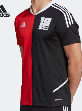 Adidas/阿迪达斯正品MESSI JSY 足球男子运动休闲短袖球衣 HI3790
