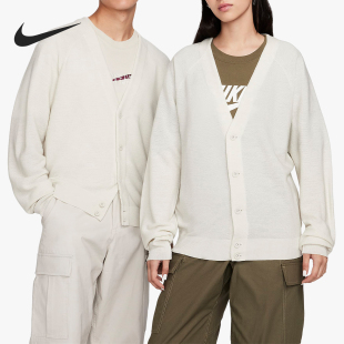 Nike/耐克正品冬季新款男女时尚宽松休闲毛衫外套FQ0516