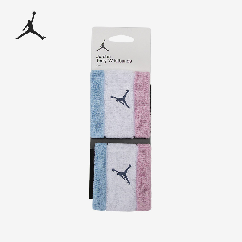 Nike/耐克正品JORDAN男女吸汗篮球运动腕带一件装DV4207-421