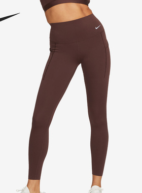 Nike/耐克正品运动透气女子紧身休闲松紧九分裤DQ5997-227