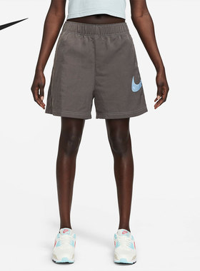 Nike/耐克正品夏季新款休闲时尚女子运动梭织短裤DM6753-254