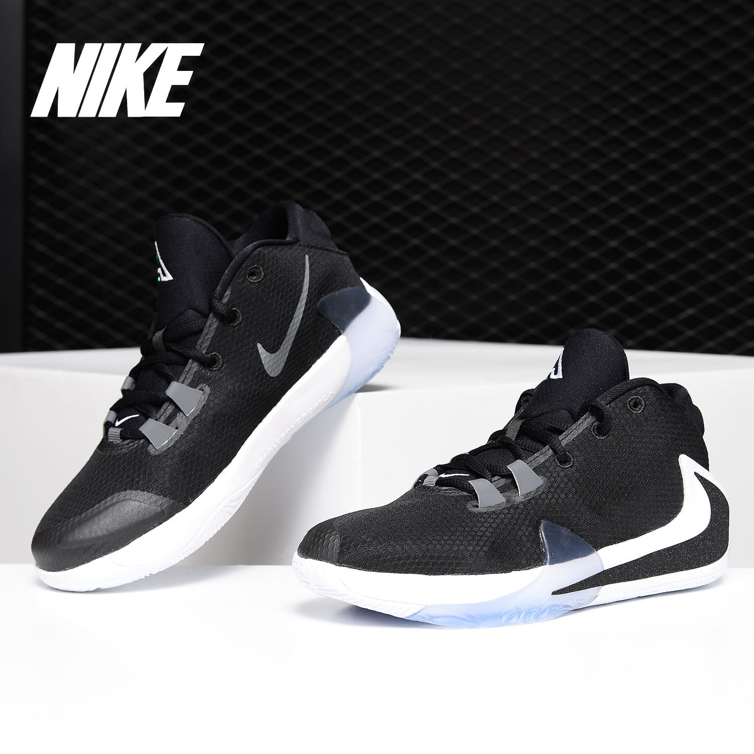Nike/耐克正品FREAK 1 字母哥1代 黑白男女实战篮球鞋 BQ5633-001
