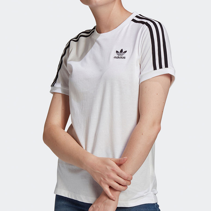 阿迪达斯三叶草女子运动短袖T恤