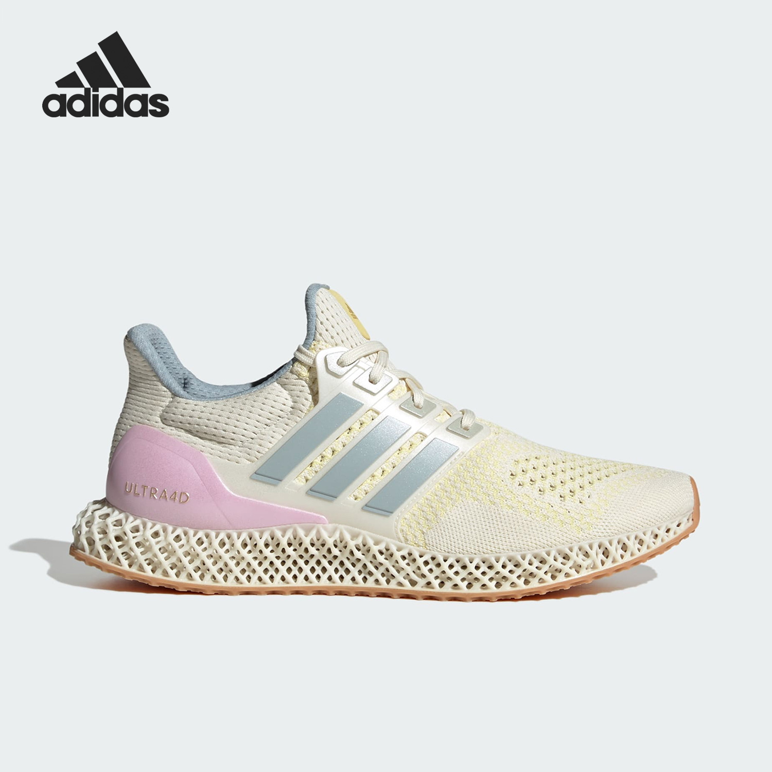 Adidas/阿迪达斯正品Ultra 4D女子网面透气运动跑步鞋IF0301