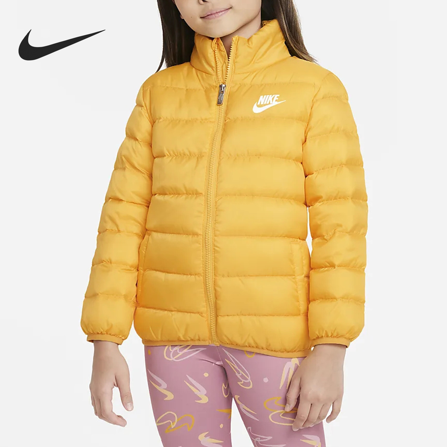 Nike/耐克正品冬季新款小童运动休闲保暖简约羽绒服 FB0061-752