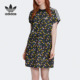 运动连衣裙 三叶草女子圆领短袖 FL4100 阿迪达斯正品 Adidas