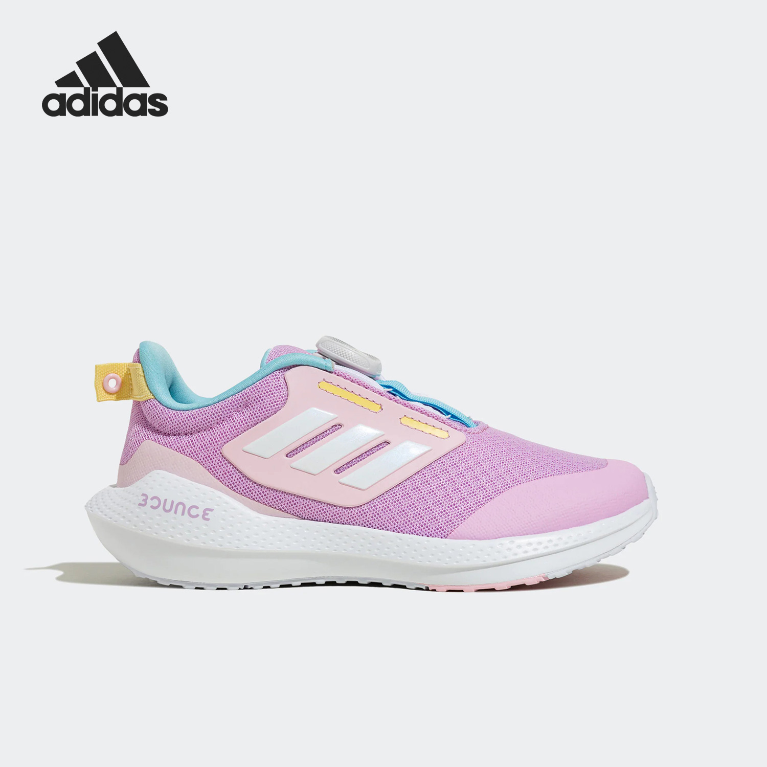 Adidas/阿迪达斯正品新款儿童休闲舒适轻便旋转按钮运动鞋 GZ4518