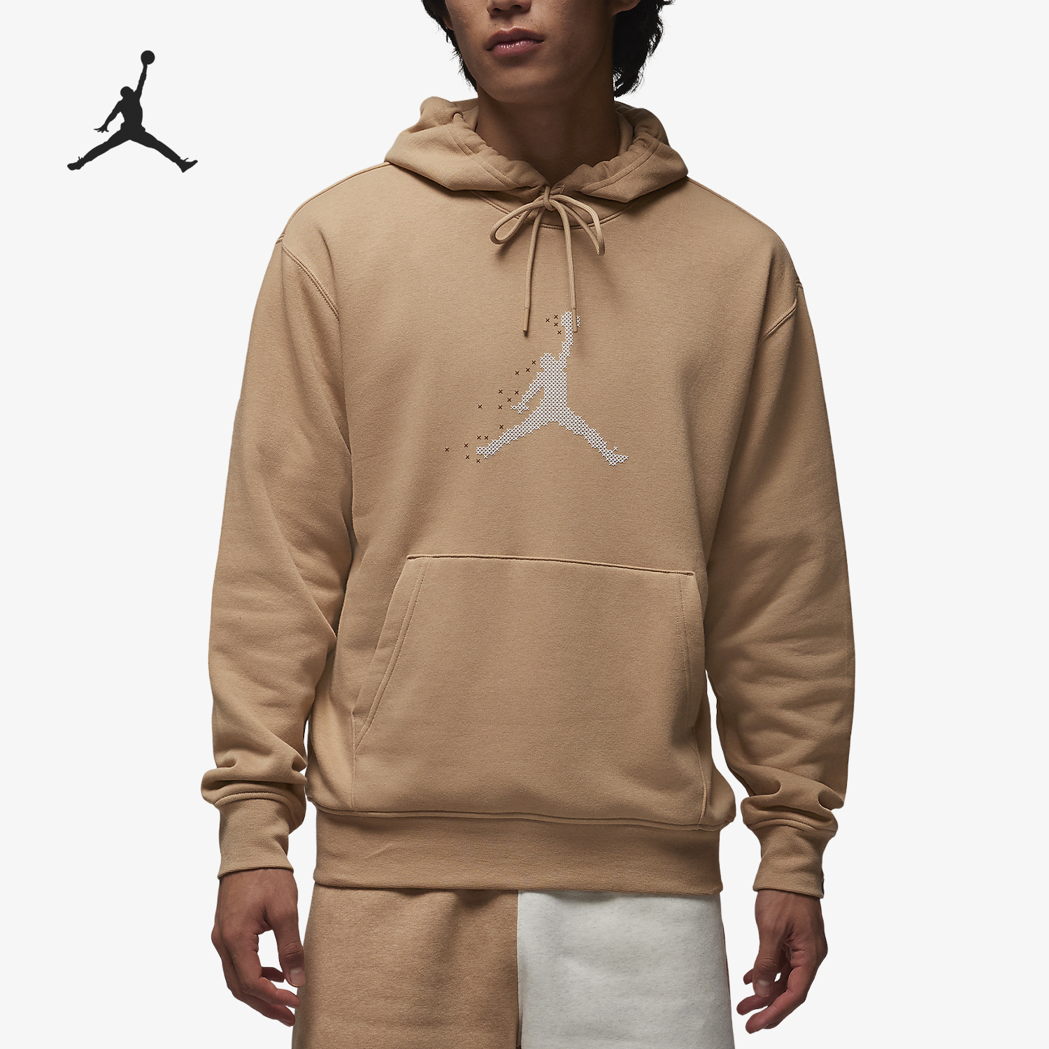 Nike/耐克正品冬季新款男子加绒连帽运动套头卫衣FD7466-200