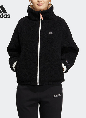 Adidas/阿迪达斯正品新款W Y23 RVSB PD J女子双面外套棉服HY7218