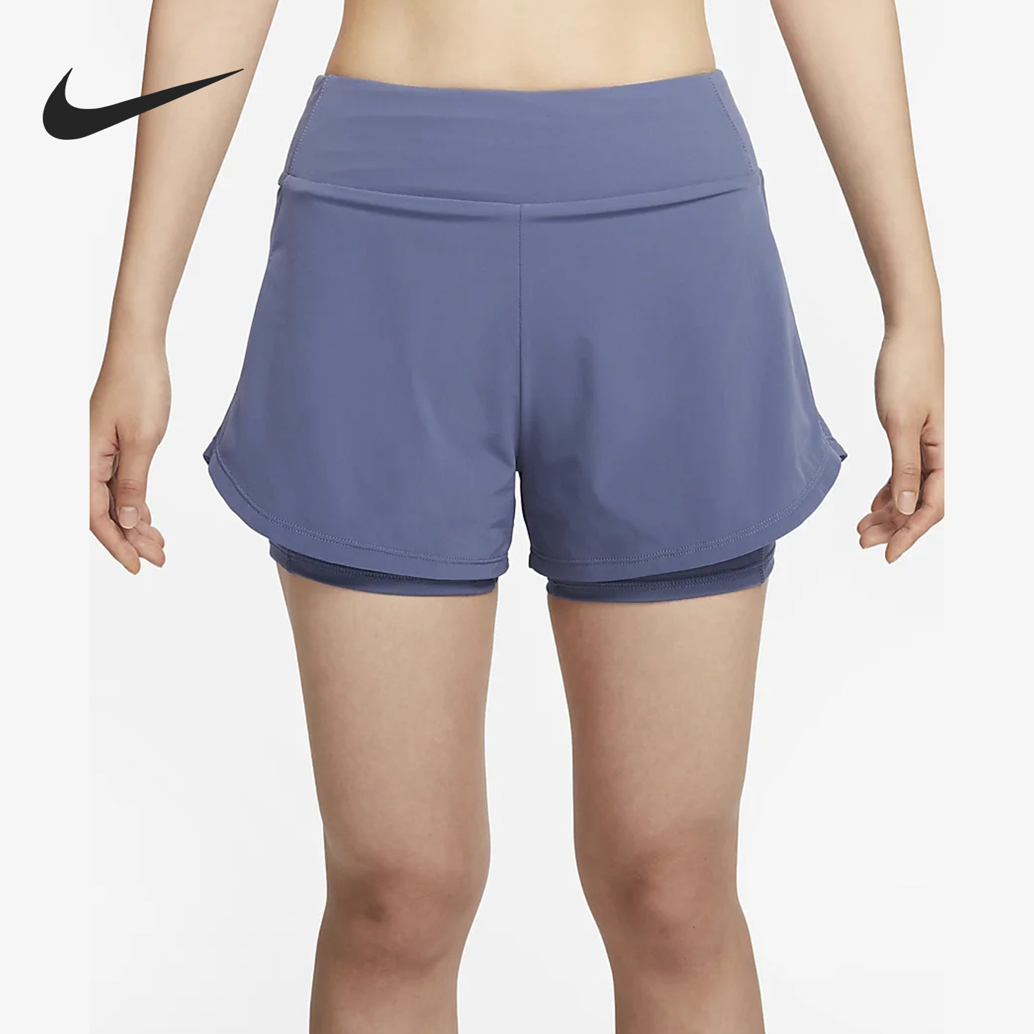 Nike/耐克正品新款DriFIT Bliss女子健身训练短裤DX6023-491