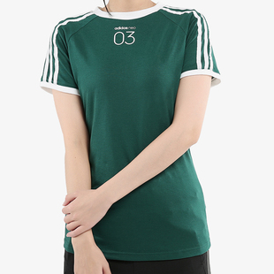 5271 NEO女运动休闲T恤CV7370 GJ5272运动T恤 阿迪达斯正品 Adidas