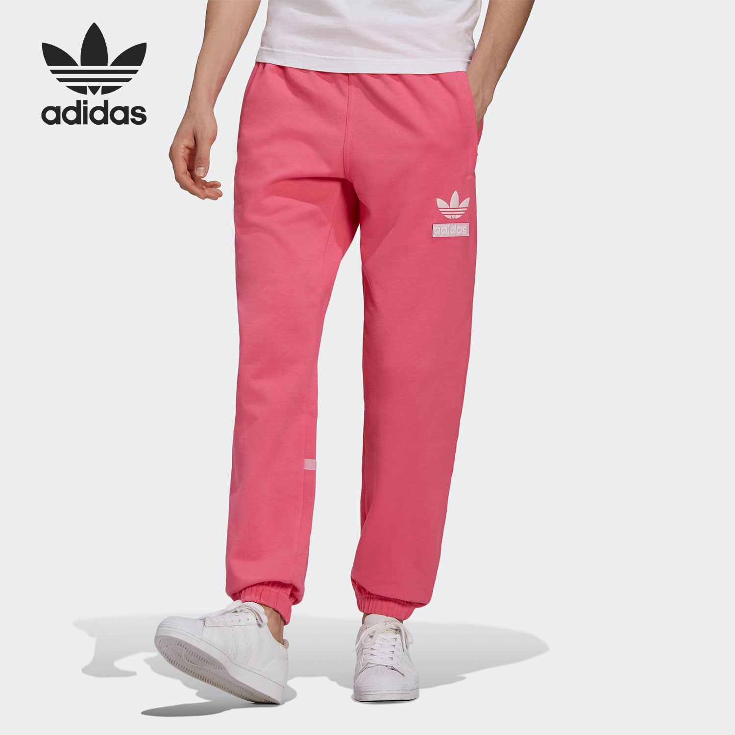 阿迪达斯男子宽松休闲运动长裤