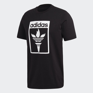 三叶草 阿迪达斯正品 Adidas T恤GK5909 男子运动短袖 TEE 新款