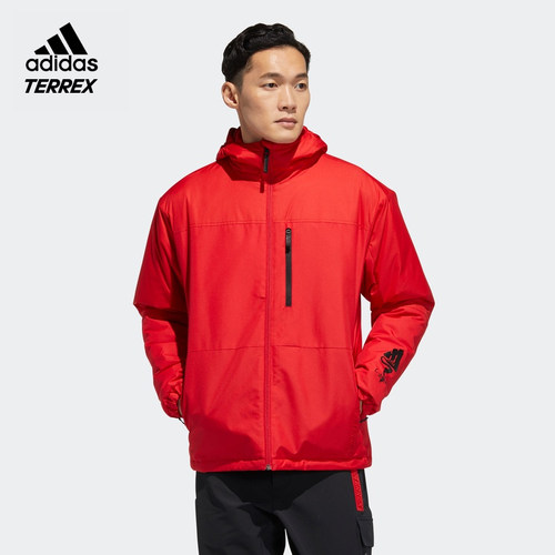 阿迪达斯正品户外运动棉服外套