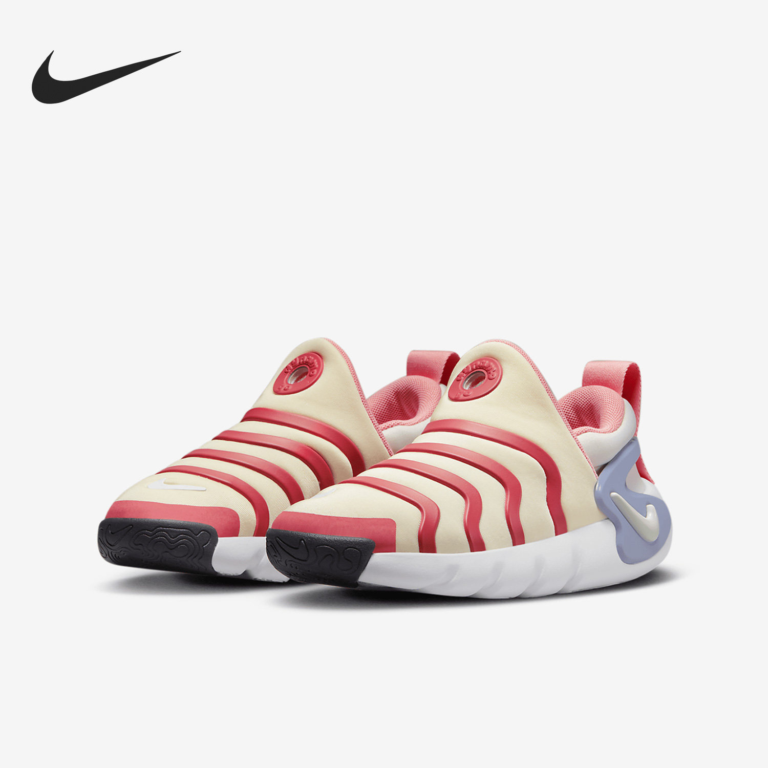 Nike/耐克正品DYNAMO GO中童易穿脱毛毛虫休闲鞋DH3437-100