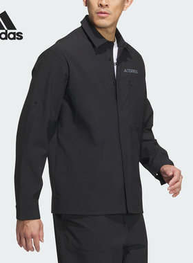 Adidas/阿迪达斯正品新款男子户外防晒运动衬衫IL8944