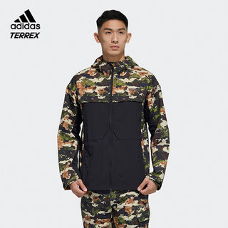 Adidas/阿迪达斯正品春秋新款男子户外运动夹克外套 GN7594