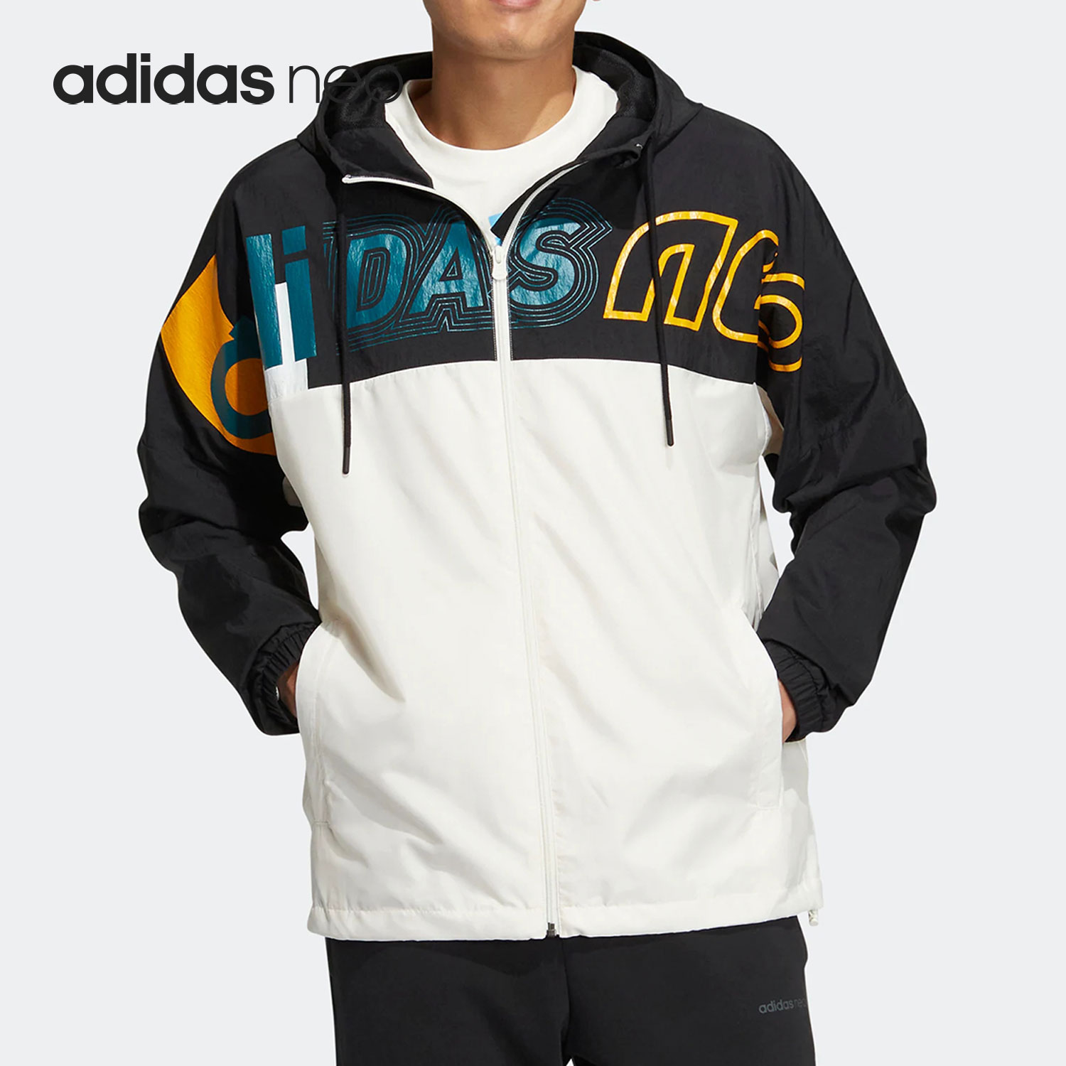 Adidas/阿迪达斯Neo男子夹克外套
