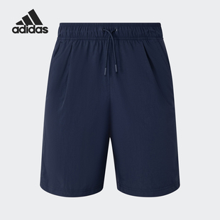 系带宽松短裤 Adidas JC8213 SHO男士 VERBIAGE 阿迪达斯正品
