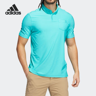 POLO衫 Adidas 男子高尔夫运动休闲短袖 阿迪达斯正品 HA9117 新款