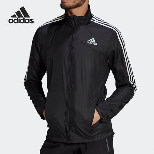 Adidas/阿迪达斯正品新款男子运动户外训练连帽夹克 GM1410