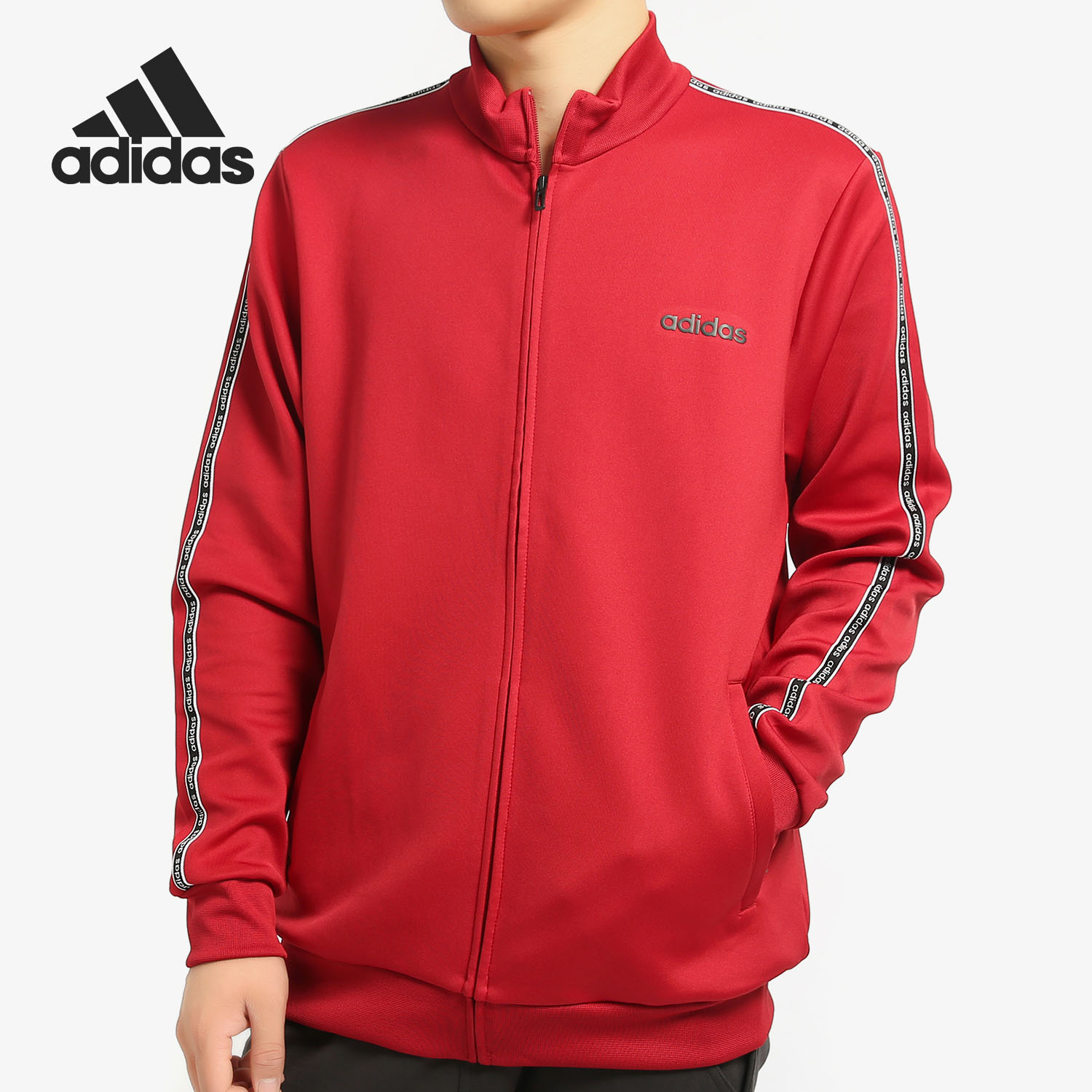 阿迪达斯男正休闲动动服动茄