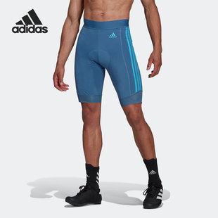 Adidas 春新款 男子训练运动透气紧身短裤 HE9874 阿迪达斯正品