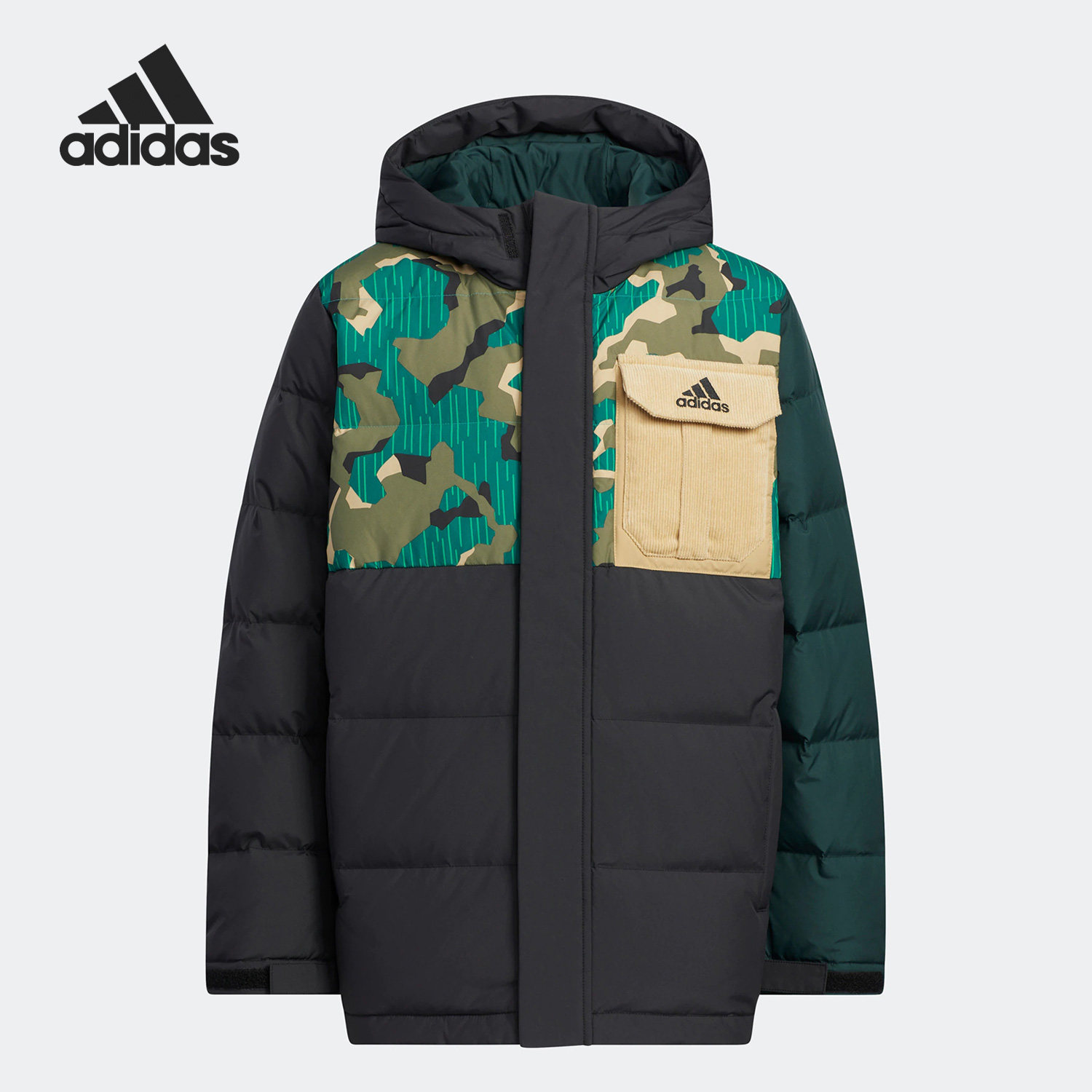 Adidas/阿迪达斯正品冬季新款儿童运动休闲羽绒服 HM9659