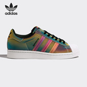 阿迪达斯正品 三叶草SUPERSTAR男女幻彩款 经典 Adidas 休闲鞋 FX7779