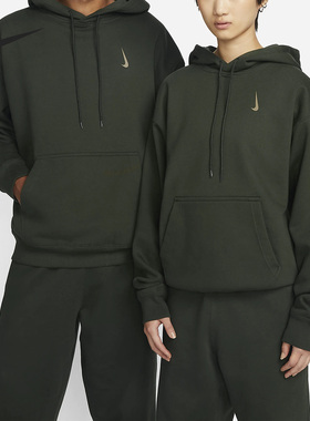 Nike/耐克正品新款Billie Eilish男子运动休闲连帽卫衣DQ7751-355