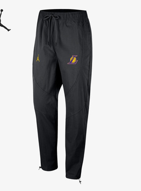 Nike/耐克正品JORDAN男子洛杉矶湖人队篮球运动长裤DR2452-010